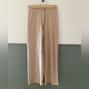 H&M Beige Organic Cotton Pants